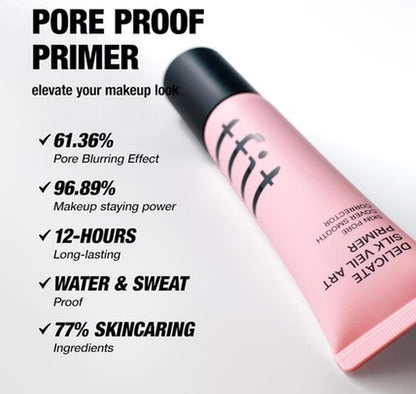 Delicate Silk Veil Art Primer