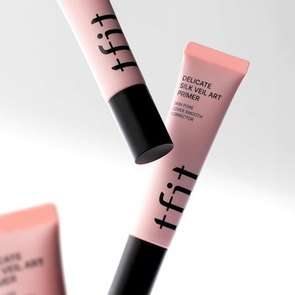Delicate Silk Veil Art Primer