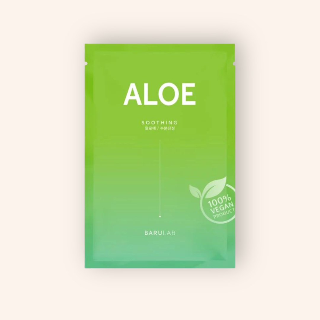 Die saubere vegane Maske [Aloe]