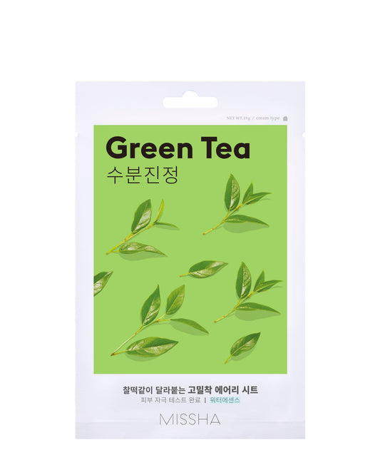 MISSHA AIRY FIT SHEET MASK [GREEN TEA]