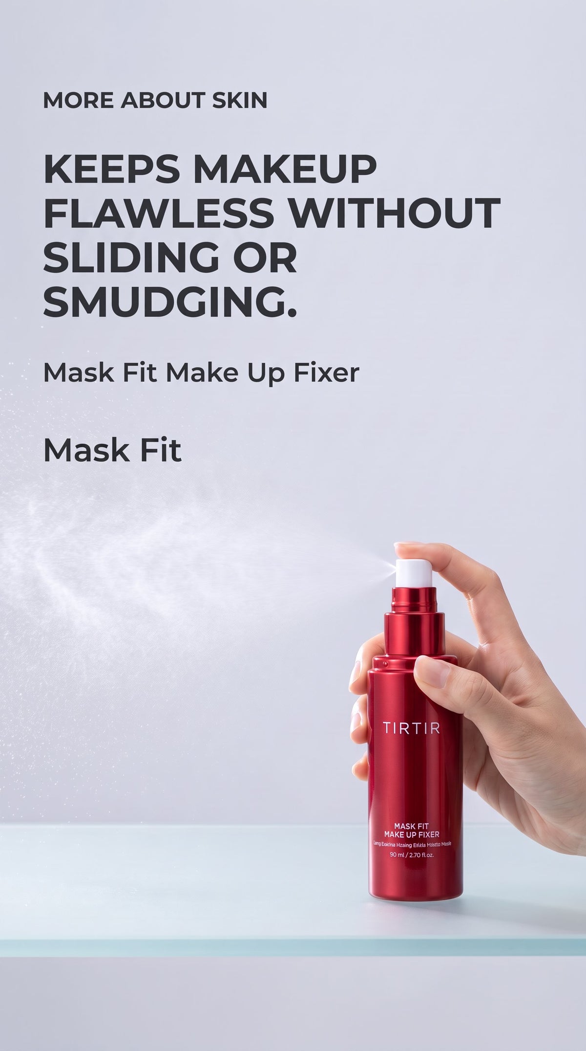 Mask Fit Make Up Fixer