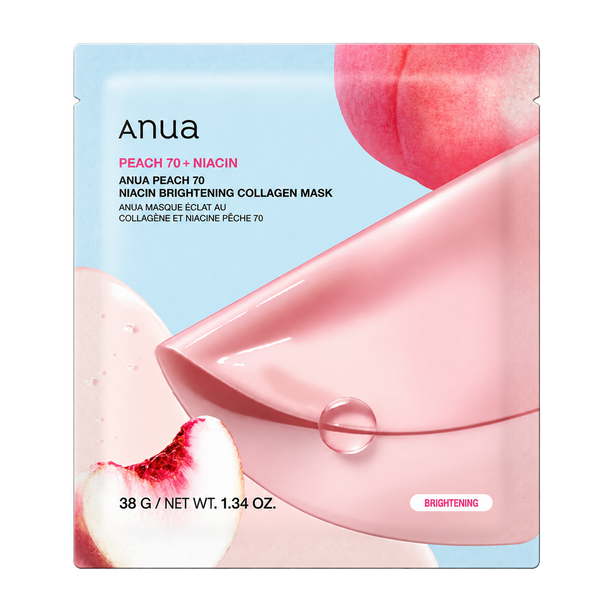 ANUA Peach 70 Niacin Collagen Mask
