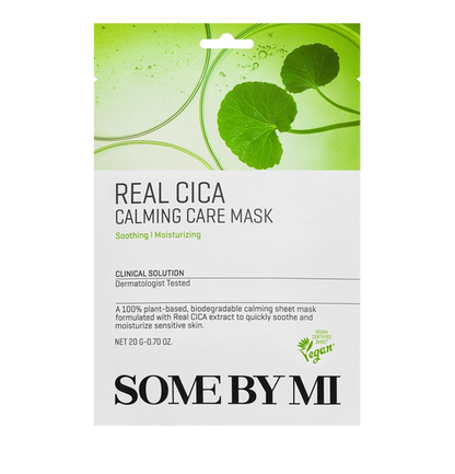 SOME BY MI Real Cica Calming Care Mask – front of sachet
