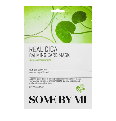 SOME BY MI Real Cica Calming Care Mask – front of sachet