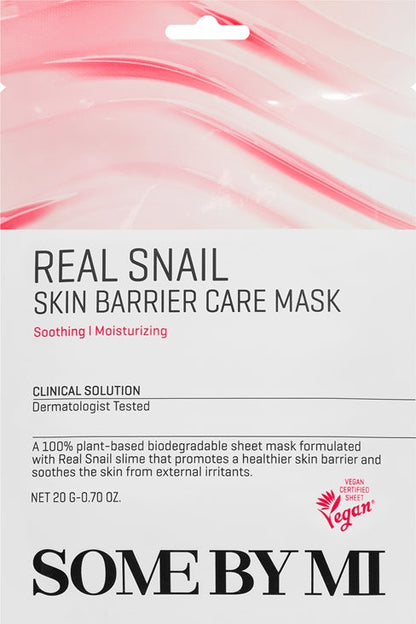 Real Snail Skin Barrier Care Mask