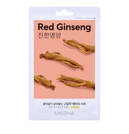 MISSHA Airy Fit Sheet Mask – red ginseng