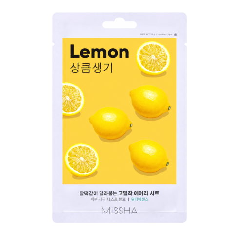 MISSHA Airy Fit Sheet Mask – lemon