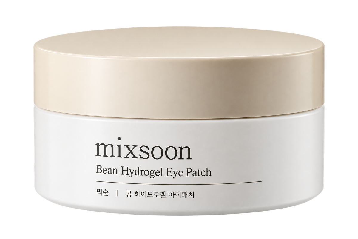 Mixsoon Bean Hydrogel Eye Patch with transparent background
