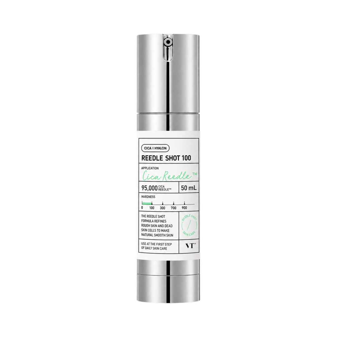 VT Reedle Shot 100, 50 ml – front of bottle